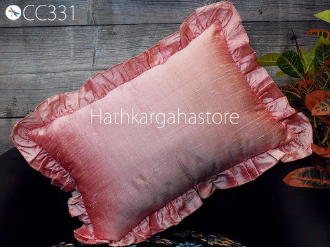 Pure Silk cushion raw silk pillow silk pillow cover entryway pillow cushion covers