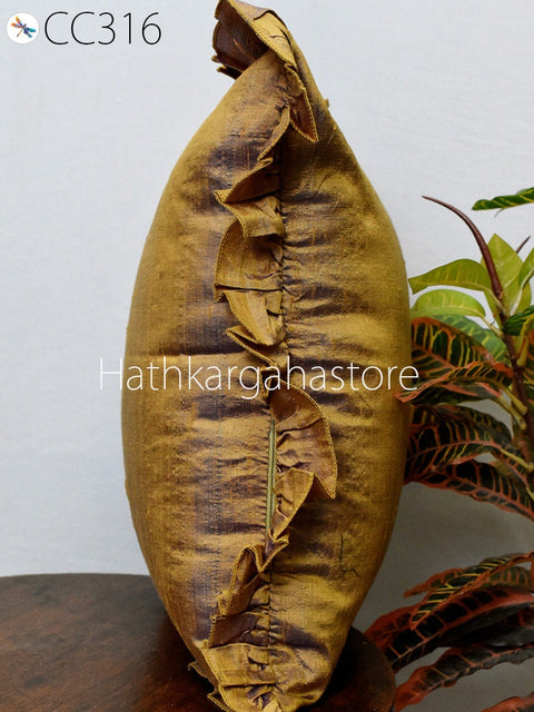 Handmade Pure Silk Throw Pillow Cover Decorative Home Decor House Warming Bridal Shower Wedding Gift cushion cover