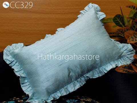 Handmade Pure Silk Throw Pillow Cover Decorative Home Decor House Warming Bridal Shower Wedding Gift cushion cover