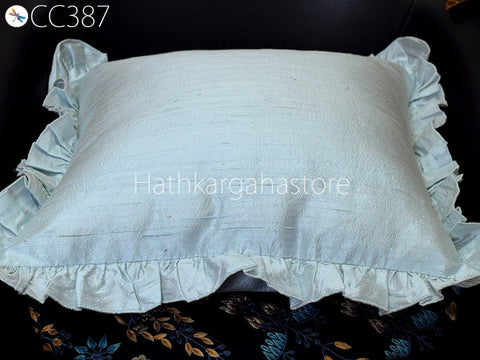 Pure Silk cushion raw silk pillow silk pillow cover entryway pillow cushion covers