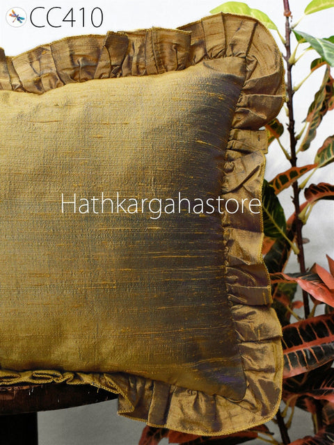 luxurious Decorative Home Decor Silk Pillowcase House Warming Bridal Shower Gift Silk Cushion Cover