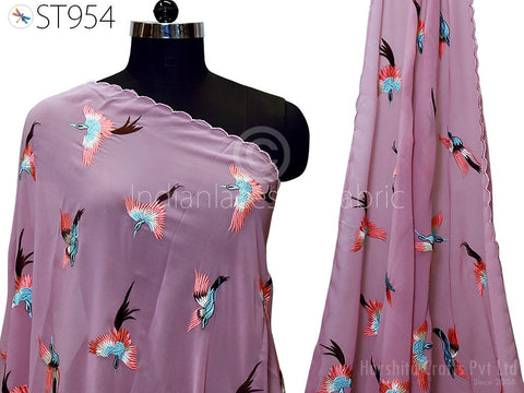 Parsi Gara Dupatta Embroidered Dupatta , Embroidered Dupatta, Christmas Gifts, Indian Embroidered Dupatta, Party Wear Dupatta