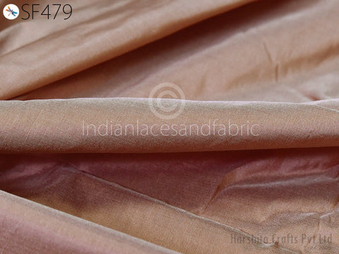 Crepe Pink Color Indian Mulberry Silk Fabric by the yard Silk, Wedding Dress Fabric, Women Dress Fabric, Sewing Crafting
