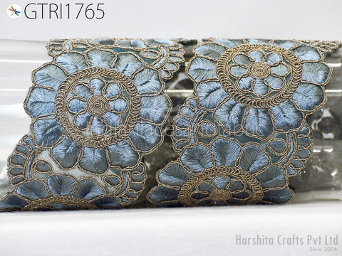 9 Yard Indian Embroidered Trim Embellishment Sari Border Embroidery Saree Ribbon Crafting Home Décor Sewing Clothing Costumes Trimmings