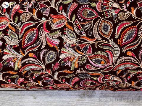 Embroidered Fabric-Floral Fabric, Wedding Dresses Fabric, Sequin Fabric, Brides Maid Dress Fabric, Evening Gowns Fabric, Cocktail Dress Fabric