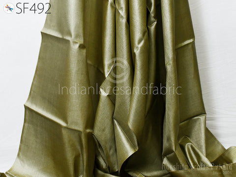 Craft Supplies and Tools , silk tussar fabric, Indian silk, bridal dress making, silk yardage, tussar silk fabric, Raw silk,  wholesale silk by Yard