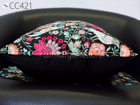 Throw Pillow Dupioni Pure Silk Frill Luxury Home Decor Entryway Pillows Bedroom Decor