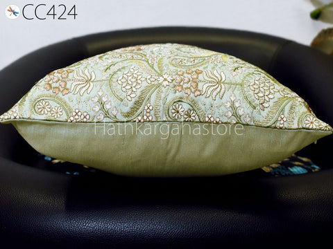 Cotton Embroidery Cushion Cover Throw Lumbar Embroidered Decorative Home Decor Cushion Cover