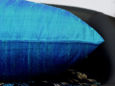 House Warming Bridal Shower Gift Silk Cushion Cover lumbar pillow cover 18x18 pillow cover