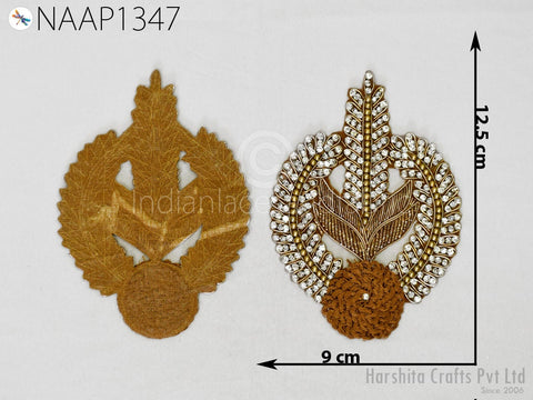 Applique For Dress Flower Design Applique Wedding Dress Patch Beaded Designer Flower Design Applique