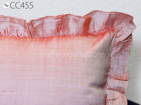 House Warming Bridal Shower Gift Silk Cushion Cover lumbar pillow cover 18x18 pillow cover