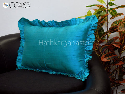 Pure Silk cushion raw silk pillow silk pillow cover entryway pillow cushion covers