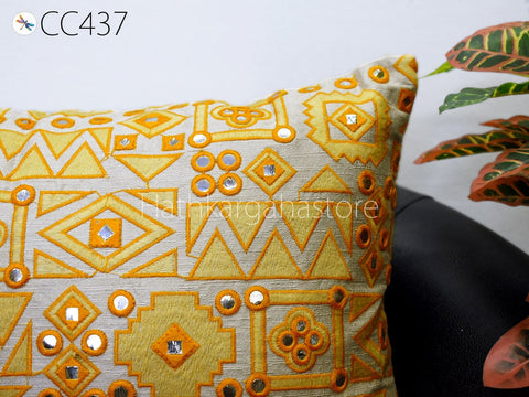 Handmade Embroidered Throw Pillow Velvet Cushion Cover Handmade Luxury Home Decor