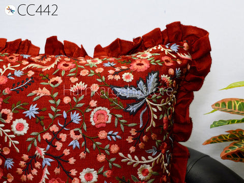 Dupioni Pure Silk Throw Pillow Lumbar Euro Sham 12X26 Handmade Luxury Home Decor Square Pillow cover