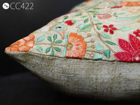 Dupioni Pure Silk Throw Pillow Lumbar Euro Sham 12X26 Handmade Luxury Home Decor Square Pillow cover