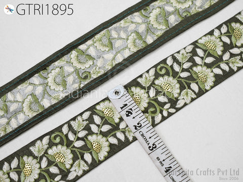 9 Yard Woman’s Dress Material 55 mm tape Embroidery Dress Lace Indian Embroidered Summer Kids Costumes Home Decor Curtain Sewing Craft Lace