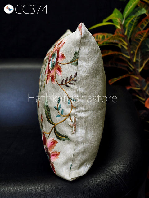 Embroidery cushion Pillow Cover Luxury Home Decor Entryway Pillows Handmade  Decorative Pillow Cover