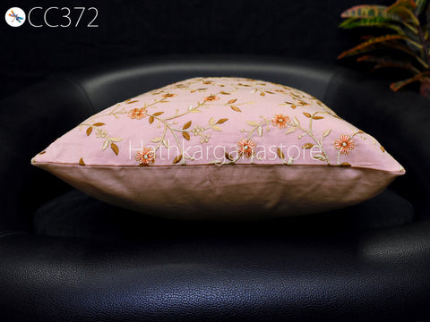 Embroidery cushion Pillow Cover Luxury Home Decor Entryway Pillows Square Cushion Cover