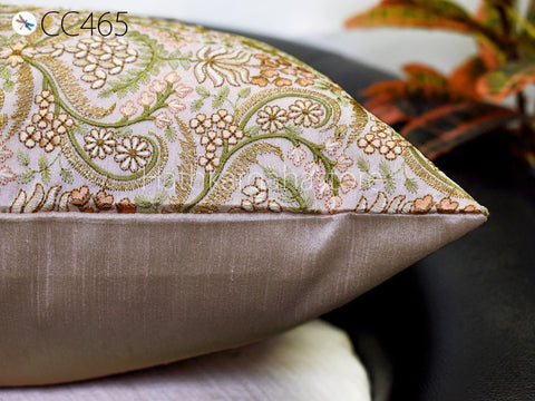 Embroidered Cushion Cover Handmade Embroidery Throw Pillow Decorative Home Decor Pillow Cover