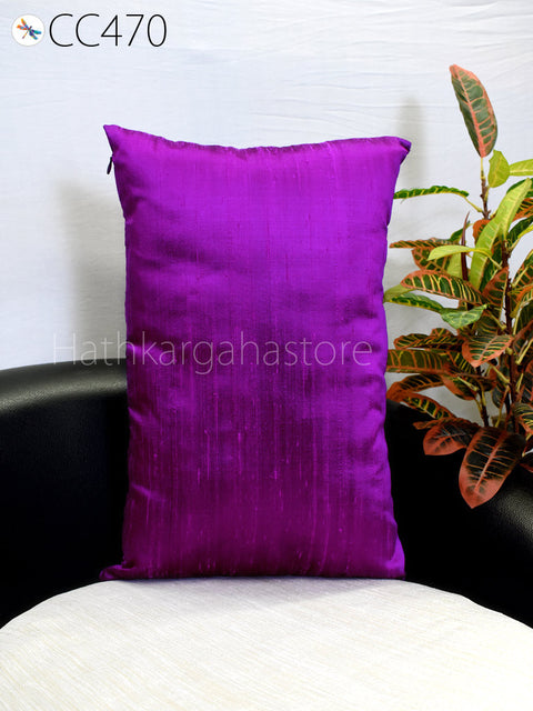 House Warming Bridal Shower Gift Silk Cushion Cover lumbar pillow cover 18x18 pillow cover