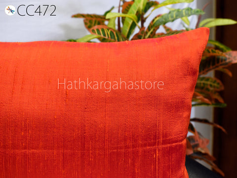 House Warming Bridal Shower Gift Silk Cushion Cover lumbar pillow cover 18x18 pillow cover