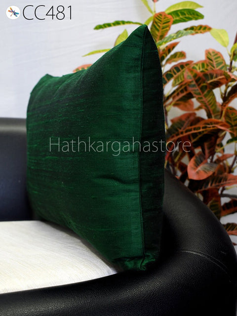 Pure Silk cushion raw silk pillow silk pillow cover entryway pillow cushion covers