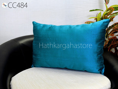 Pure Silk cushion raw silk pillow silk pillow cover entryway pillow cushion covers
