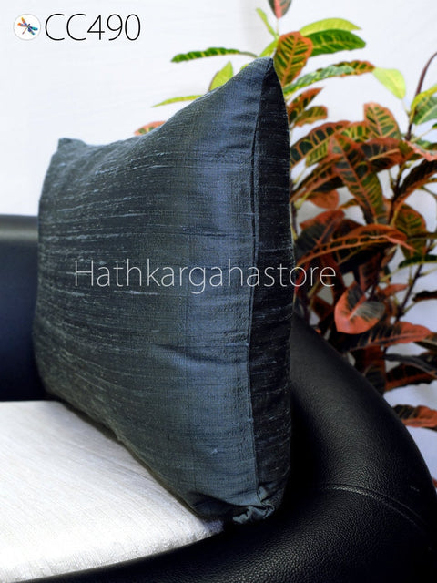 Pure Silk cushion raw silk pillow silk pillow cover entryway pillow cushion covers