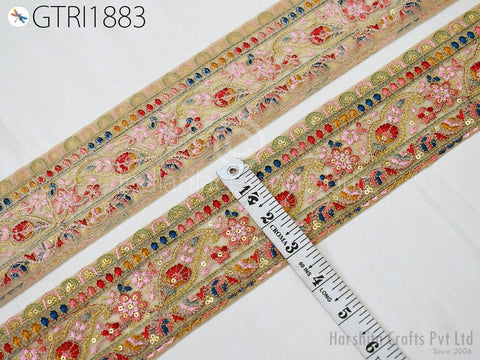 9 Yard Embroidered 8cm Dupioni Fabric Dress Sewing Craft Wedding Dresses Costumes Dolls Bags Cushion Covers Table Runners Upholstery Curtain