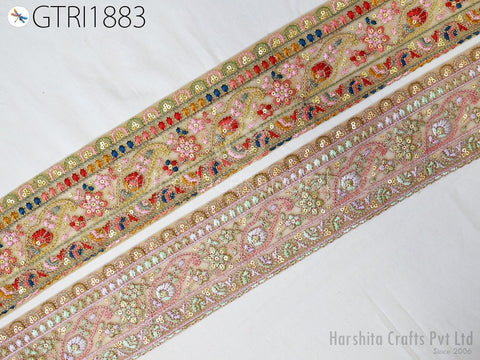 9 Yard Embroidered 8cm Dupioni Fabric Dress Sewing Craft Wedding Dresses Costumes Dolls Bags Cushion Covers Table Runners Upholstery Curtain