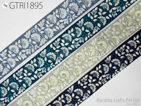 9 Yard Woman’s Dress Material 55 mm tape Embroidery Dress Lace Indian Embroidered Summer Kids Costumes Home Decor Curtain Sewing Craft Lace