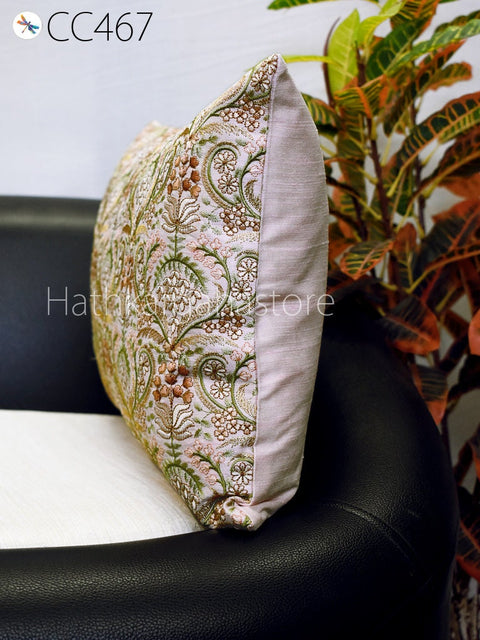 Pillowcase Cotton Embroidery Cushion Cover Throw Lumbar Embroidered Decorative Home Decor Sham House Warming Bridal Shower Wedding gift