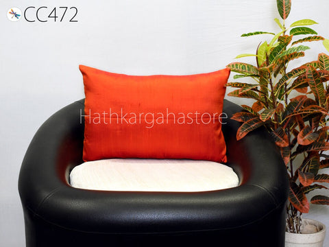 Pure Silk cushion raw silk pillow silk pillow cover entryway pillow cushion covers