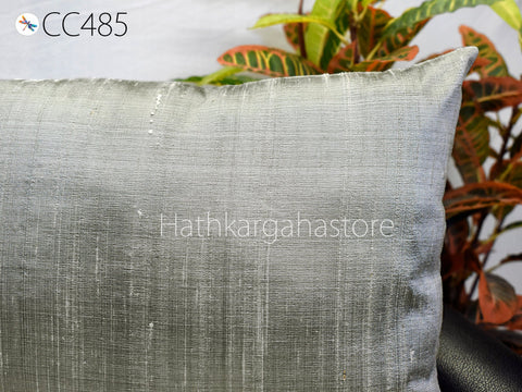 Handmade Pure Silk Throw Pillow Cover Decorative Home Decor House Warming Bridal Shower Wedding Gift cushion cover