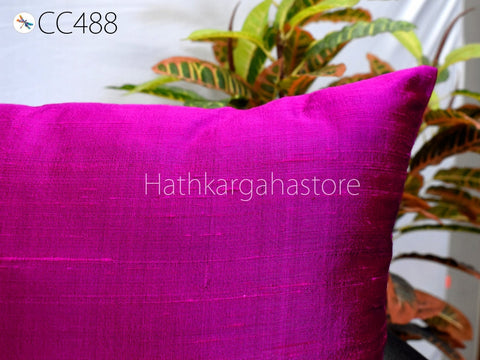 Pure Silk cushion raw silk pillow silk pillow cover entryway pillow cushion covers