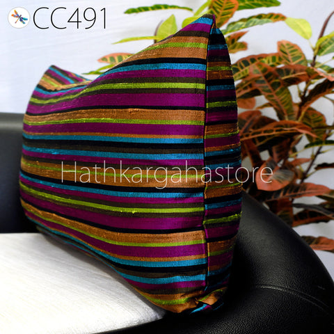 Handmade Pure Silk Throw Pillow Cover Decorative Home Decor House Warming Bridal Shower Wedding Gift cushion cover