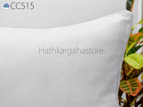 online cushion covers set of 2 exclusive white velvet pillow case