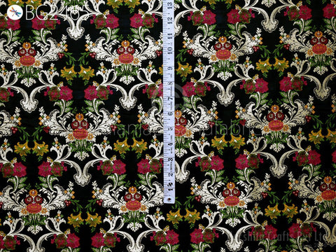 Boutique Material Fabric, Craft Supplies And Tools Fabric, Wedding Dress Fabric, brocade by the yard, Indian Brocade, floral brocade, Bridal brocade