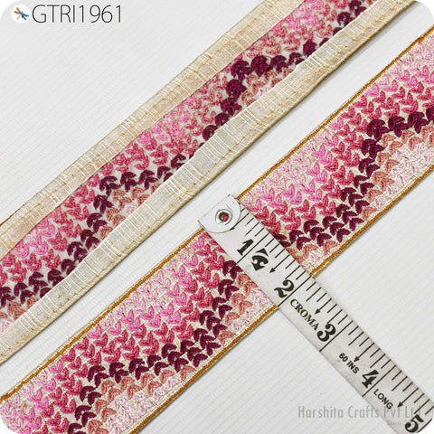 9 Yard Indian Trim Dress Sari Border DIY Crafting Ribbon Sewing Fabric Embroidered Decorative Costumes Cushion Curtain Home Decor Trimming