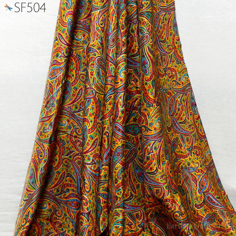 ndian Pure Printed Silk, Decorative Fabric, Pure Printed Silk Fabric, Doll Dress Pure Printed Silk, Crafting Pure Printed Fabric, Party Wear Printed Pure Silk