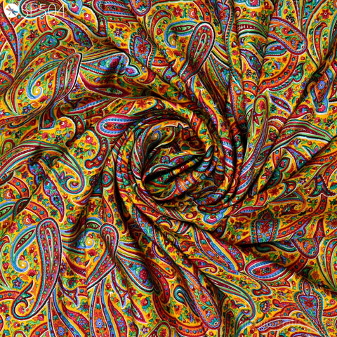 Festive Dresses Pure Silk Fabric, Indian Fabric, Indian Silk, Wall Covering Silk