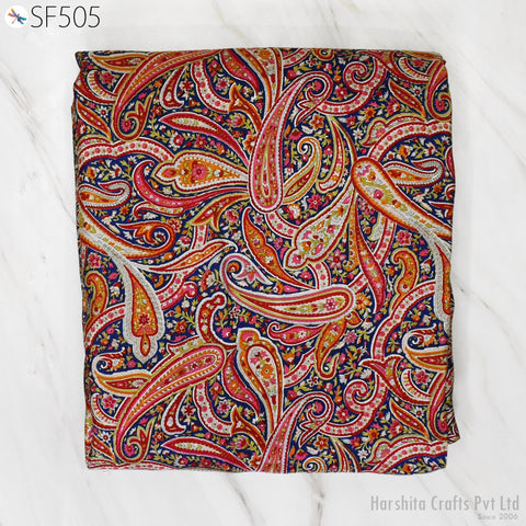 Indian silk, wall covering silk, wedding dress fabric, women dress fabric, sewing crafting, pure silk fabric, apparel fabric, mulberry silk fabric, silk fabric by yard