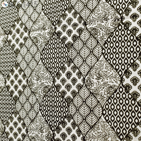 Black & White Fabric, Sewing Fabric, by the yard Fabric, Crafting Fabric, Fabrics For Kids Wear, Indian Cotton, Soft Cotton Fabric