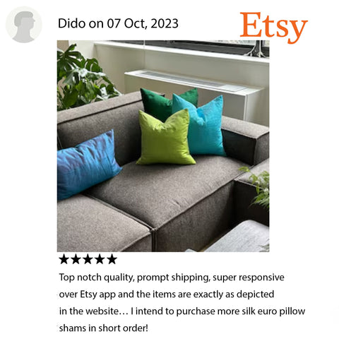 Iridescent Blue Red Dupioni Pure Silk Pillowcase Cushion Cover Handmade Throw Pillow Decorative Home Decor House Warming Bridal Wedding Gift