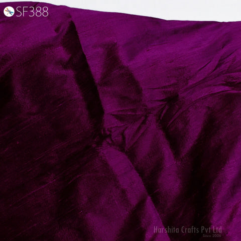 Pure Dupioni Fabric by the Yard Indian Iridescent Plum Black Shantung Raw Silk Dupion Wedding Bridal Dresses Sewing Upholstery Pillowcase