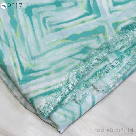 Modal Satin Fabric by The Yard Indian Soft Printed Fabric Women Flowy Summer Dresses Shirt Clothing Wedding Costumes Drapery Sewing Crafting