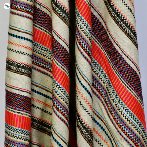 Indian Upholstery Cotton Fabric Sold By The Yard Beige Woven Textile Home Decor Bedcovers DIY Crafting Sew Tote Bags Draperies Cushion Cover