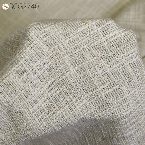 62'' Unbleached Cotton Fabric Indian Hand-woven Textile Grey Cotton Fabric by The Yard Upholstery Bedcovers Crafting Sew Tote Bags Draperies