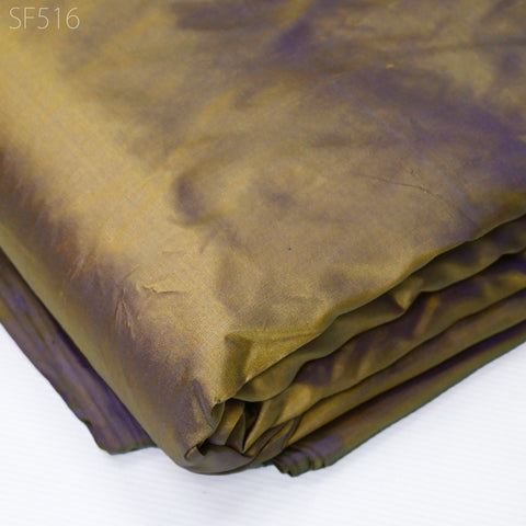 80gsm Iridescent Indian Pure Silk Fabric by the yard Soft Silk Scarf Apparel Textile Wedding Evening Renaissance Dresses Theatrical Costumes
