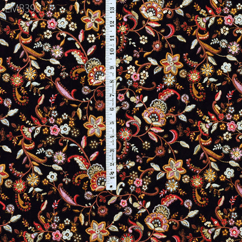 Wedding Woman Dresses Embroidery Velvet by the yard Sequins Fabric Sewing Crafting Costumes Cushion Cover Quilting Home Décor Fabric